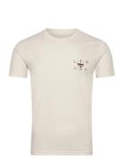 Lee Jeans Essential Graphic Tee Kräm
