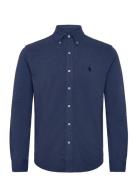 Polo Ralph Lauren Featherweight Mesh Shirt Blå