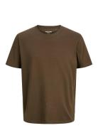Jack & J S Jjeorganic Basic Tee Ss O-Neck Noos Brun