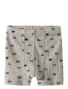 Name It Nmmwang Wool Needle Boxer Grå