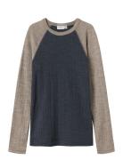 Name It Nkmwang Wool Needle Ls Top Solid Multi/patterned