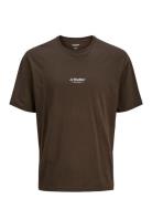 Jack & J S Jjesoho Tee Ss Crew Neck Noos Jnr Brun