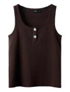 LMTD Nlfleedle Tank Short Top Brun