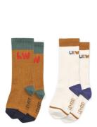 Liewood Annette Socks 2-Pack Multi/patterned
