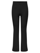 Kids Only Kogfever Rib Flared Pants Cp Jrs Noos Svart