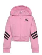 Adidas Sportswear Jg Fi 3S Fz Rosa