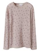 Name It Nkfwang Wool Needle Ls Top Rosa
