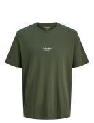 Jack & J S Jjesoho Tee Ss Crew Neck Noos Jnr Grön
