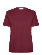 Mango Cotton Short-Sleeved T-Shirt Röd
