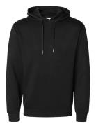 Selected Slhemanuel Soft Hood Sweat Noos Svart