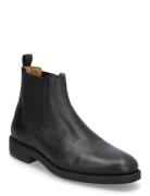 Selected Slhjoseph Leather Chelsea Boot Noos Svart