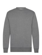 Selected Slhreg-Dan Sweat Crew Neck Grå