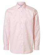 Selected Slhslim-Ethan Shirt Ls Spread Noos Rosa