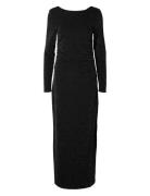 Selected Slfmarwa Ls Deep Reversible Ankle Dress Svart