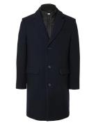 Selected Slhnew Joseph Coat Noos Marinblå