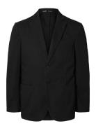 Selected Slhreg-Glen Washed Blz Svart