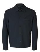 Selected Slhreg-Robert Overshirt Noos Marinblå