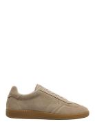 Selected Slhfinley Suede Sneaker Beige