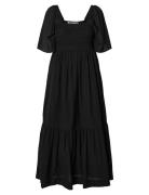 Selected Slfdora Ss Ankle Dress B Svart