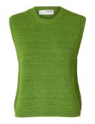 Selected Slfalma Sl Knit Vest Grön