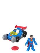 Imaginext Imaginext Dc Super Friends Metal Force Supermobile Toy Car &...