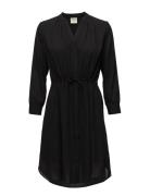 Selected Slfdamina 7/8 Dress B Noos Svart