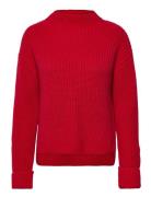 Selected Slfselma Ls Knit Pullover Noos Röd