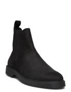 Selected Slhtim Suede Chelsea Boot Svart