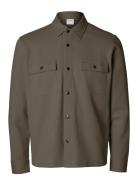 Selected Slhjackie Sweat Jacket Noos Brun