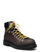 Selected Slhlandon Leather Hiking Boot B Brun