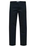 Selected Slh196-Straight New Miles Flex Pant Noos Marinblå