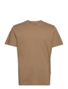 Selected Slhaspen Ss O-Neck Tee Noos Brun