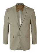 Selected Slhslim-Neil Blz Noos Khaki Green