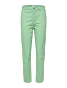 Selected Slfmarina Hw Chino Pants W Grön