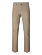 Selected Slh175-Slim Robert Flex Pants Noos Beige