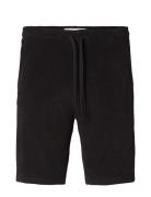 Selected Slhrelax-Terry Shorts Ex Svart