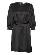 Selected Slfreya 3/4 Short Dress B Svart