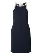 Selected Slfelfrida Sl Contrast Short Dress Marinblå