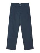 Mads Nørgaard Light Twill Payno P Pants Marinblå