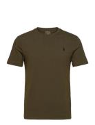 Polo Ralph Lauren Custom Slim Fit Jersey Crewneck T-Shirt Grön