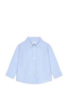 Mango Oxford Cotton Shirt Blå