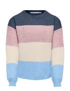 Kids Only Kogsandy L/S Stripe Pullover Knt Noos Multi/patterned