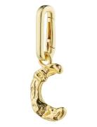 Pilgrim Charm Pendant, Gold-Plated Guld
