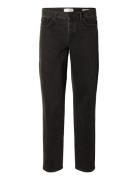 Selected Slh190-Regular Tape Cole 3072 Blk Noos Svart