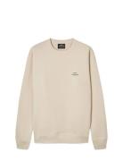 Mads Nørgaard Standard Crew Logo Sweat Fav Kräm