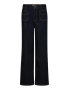 MOS MOSH Mmcolette Deluxe Jeans Marinblå