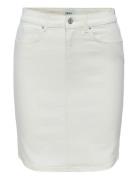 ONLY Onlwonder Hw Dnm Skirt Pim Noos Grå
