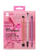 Real Techniques Real Technique Double Time Retractable Brush Set Multi...