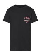 Quiksilver Ev In Flames Ss Youth Svart