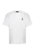 Polo Ralph Lauren Logo Cotton Jersey Tee Vit